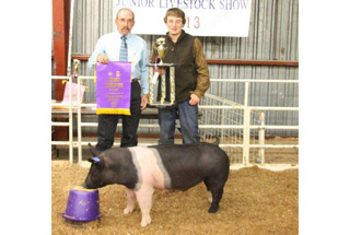 13 Grand Champion Swisher County Jr. Livestock Show, TX